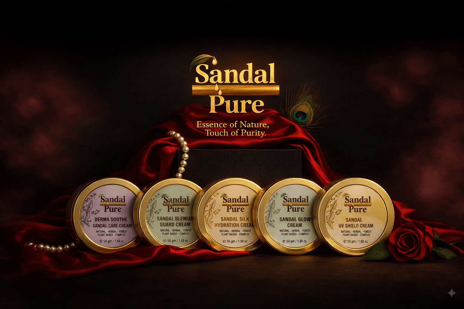 Sandal Pure Product Range