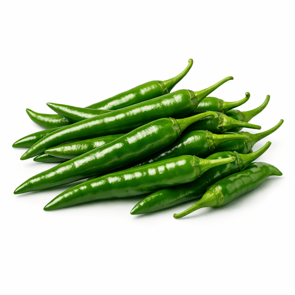 Green chillies