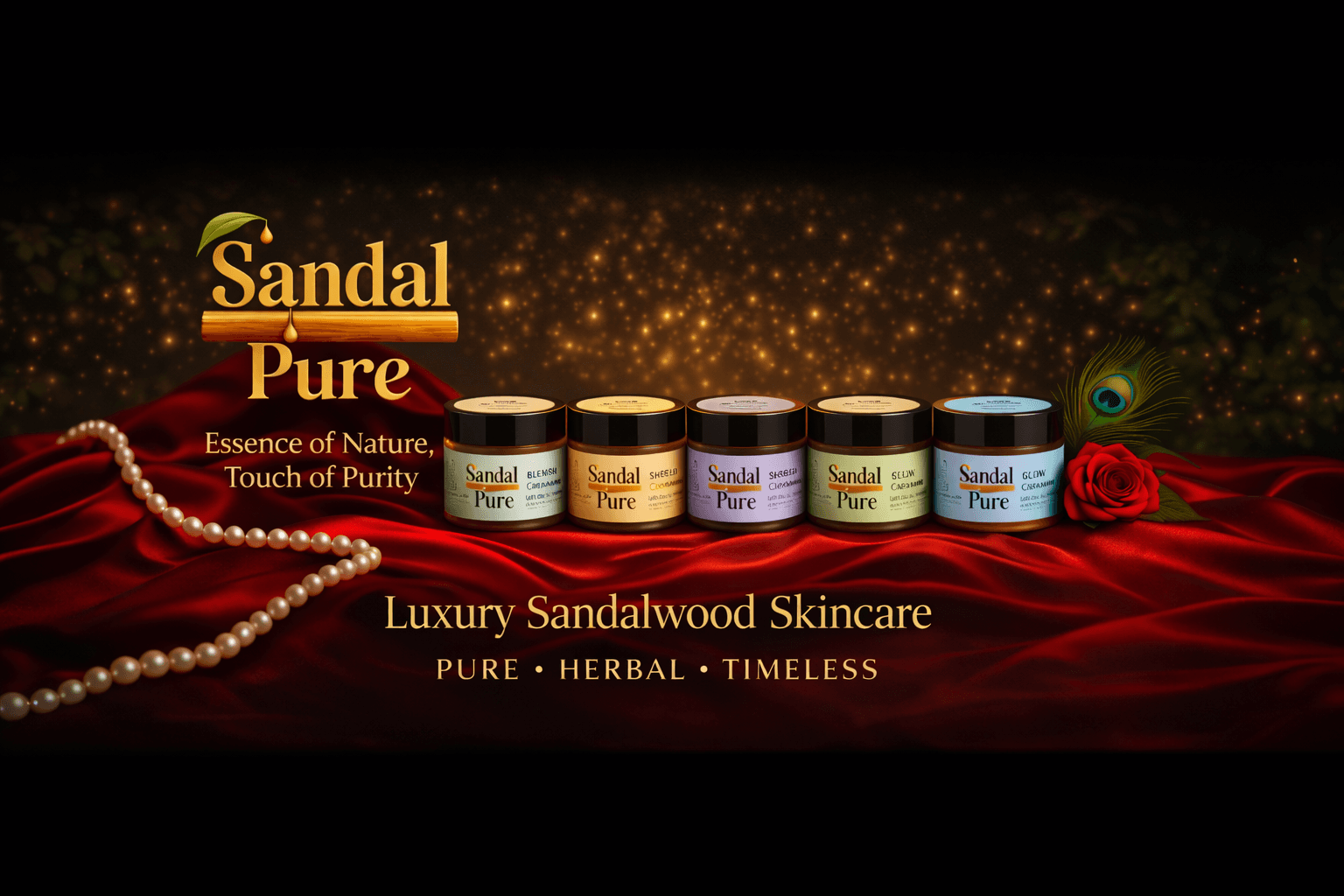 Sandal Pure Banner
